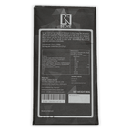 Belvie Black Diamond 100% chocolate bar wrapper with barcode