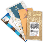 Best of Dark Milk Bundle: Auro, La Fèvrière, Mors artisanal chocolate bars