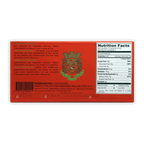 Bonnat 100% Noir Cacao red box with green gold crest