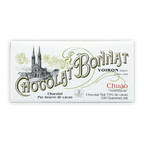 Bonnat Chuao Venezuela 75% chocolate bar wrapper with Voiron cathedral