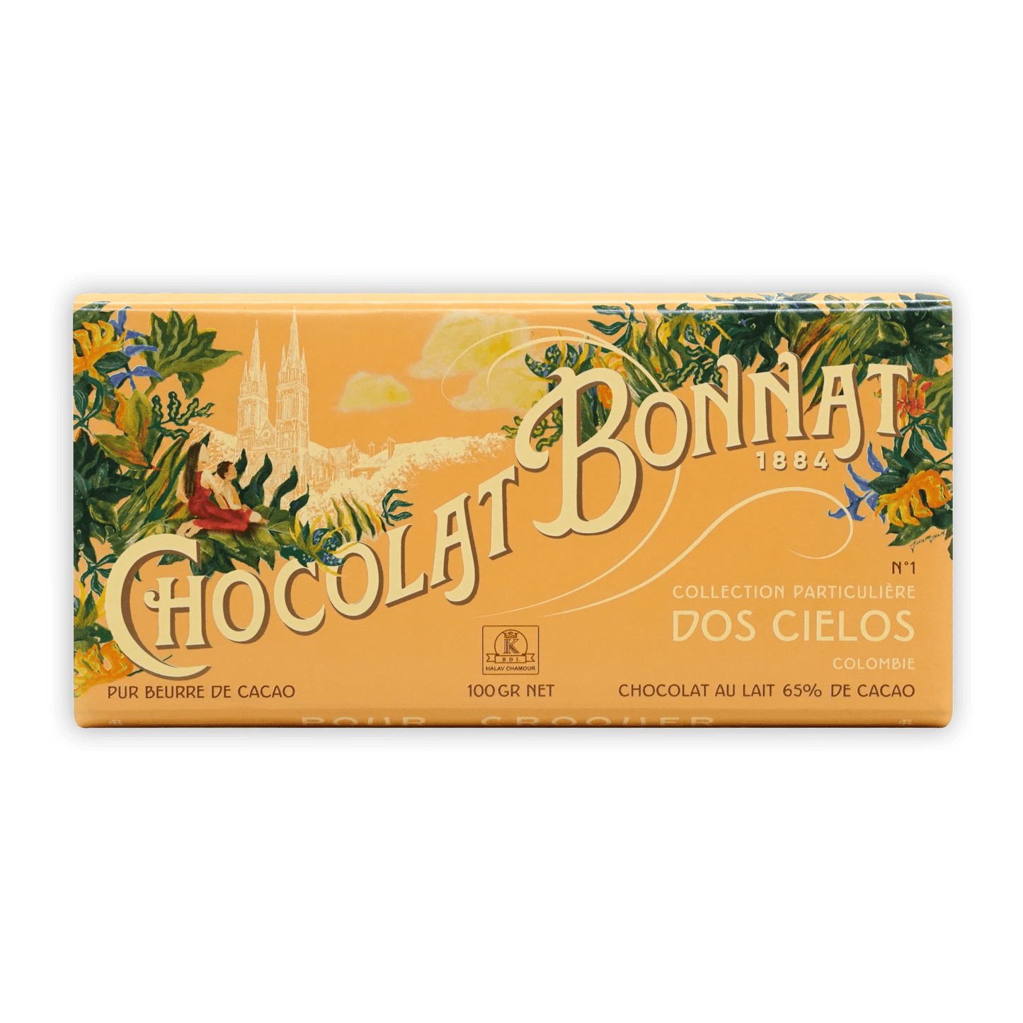 Bonnat Dos Cielos Colombia Milk 65%