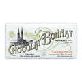 Bonnat Madagascar 75% chocolate bar wrapper with Voiron cathedral