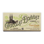 Bonnat Porcelana 75% cream wrapper with church and green script