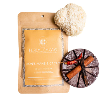 Herbal Cacao Ceremonial Cacao w/ Lion’s Mane