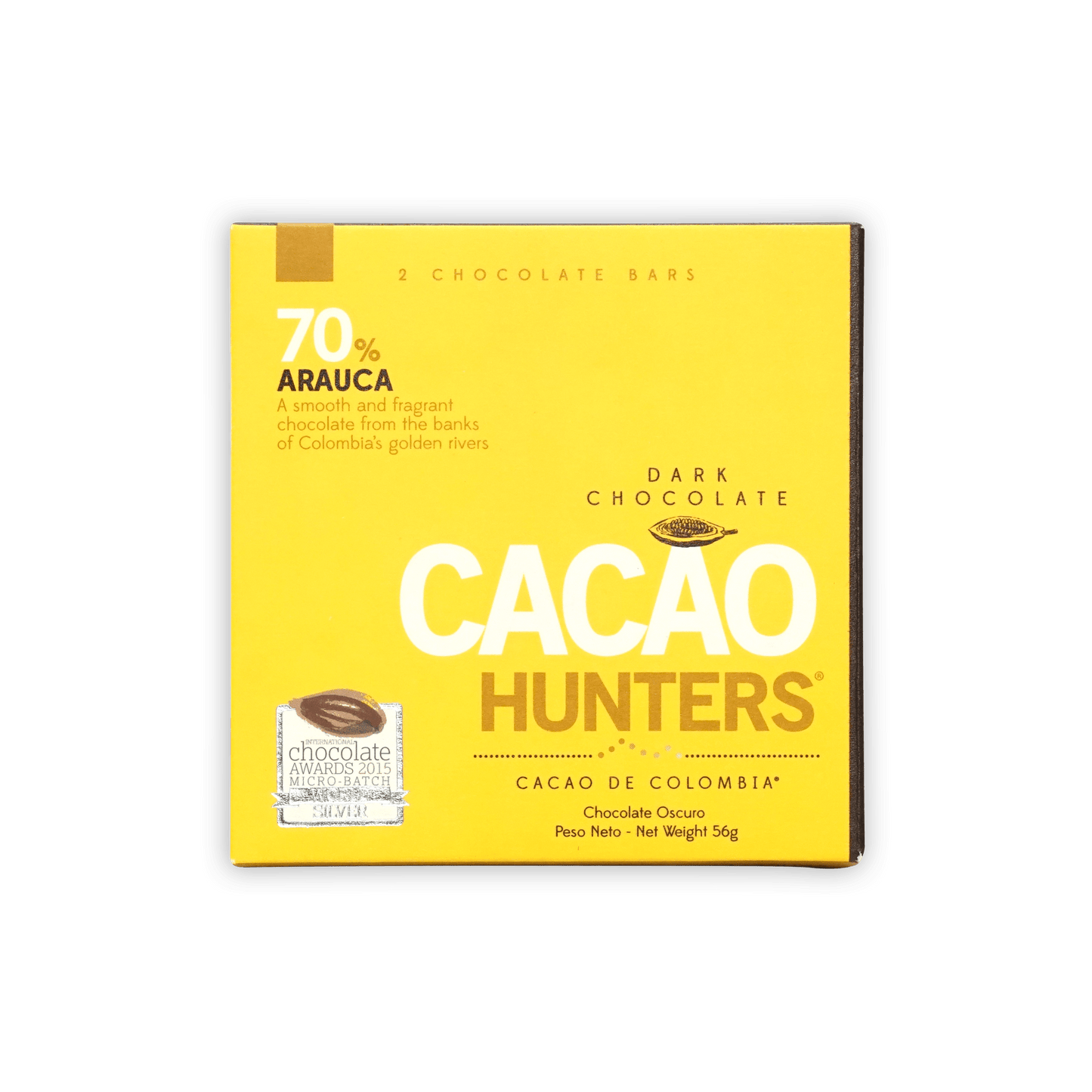 Cacao Hunters Arauca 70%