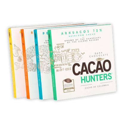 Cacao Hunters Heirloom Collection Dark Chocolate Gift