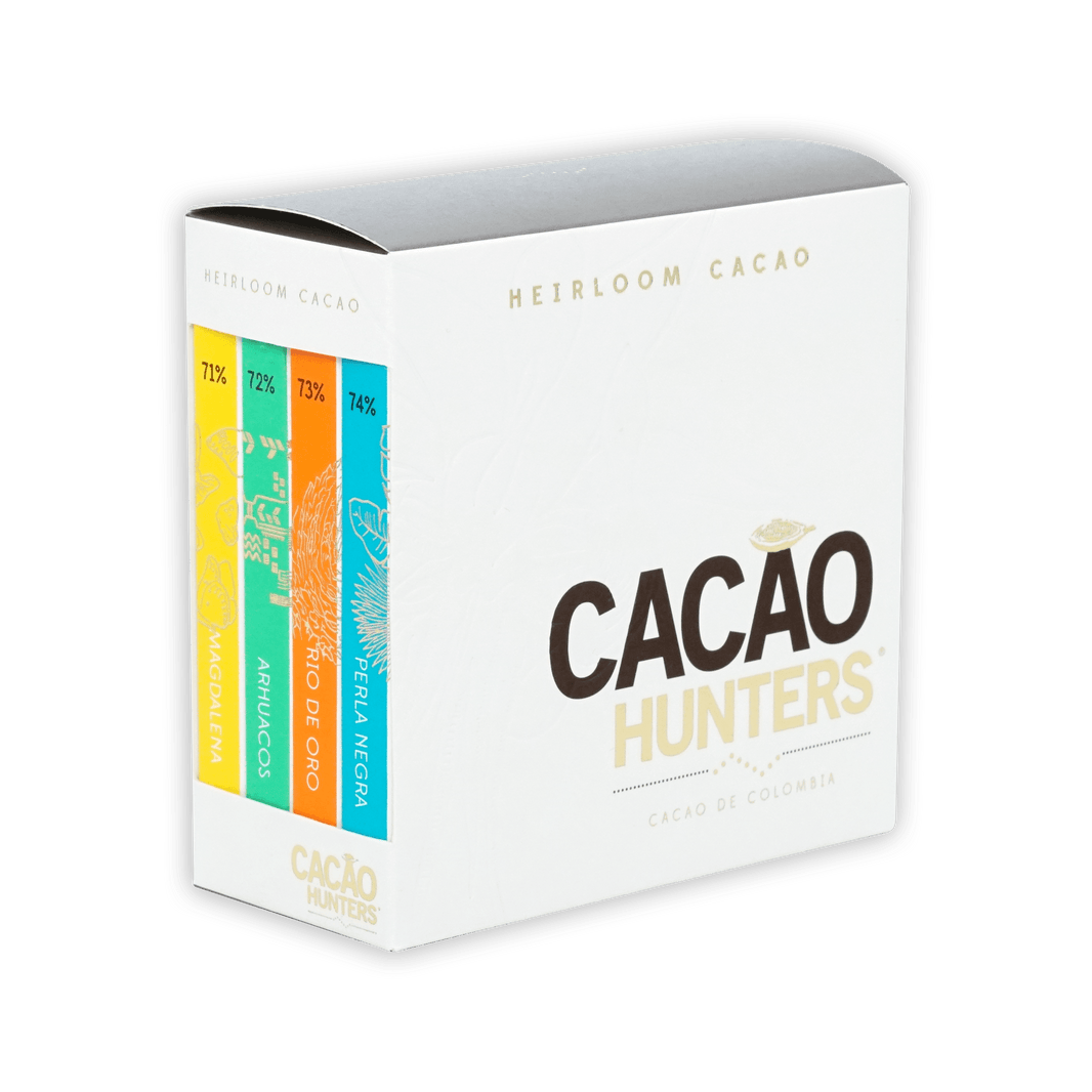 Cacao Hunters Heirloom Collection Dark Chocolate Gift