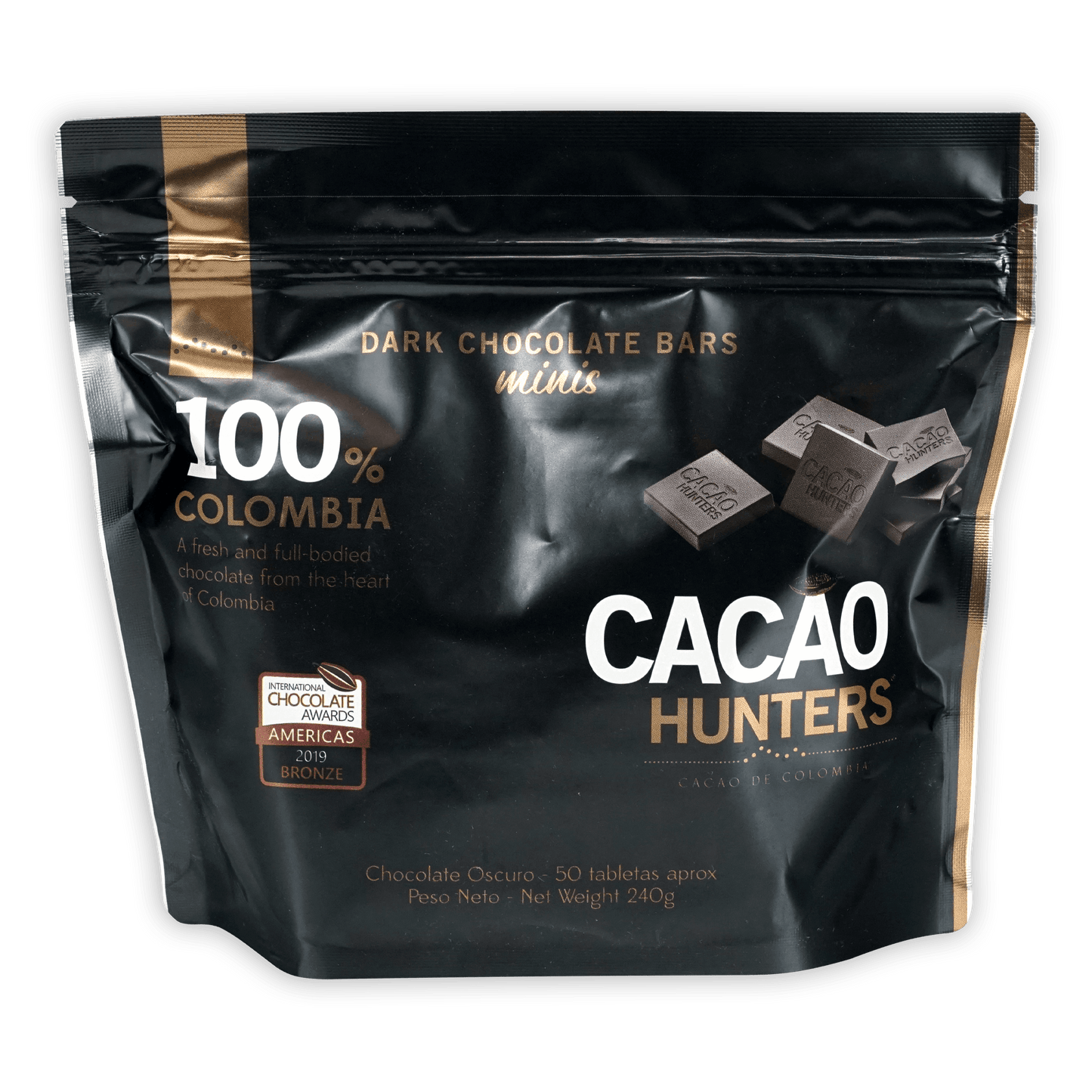 Cacao Hunters Minis Colombia 100%