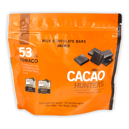 Cacao Hunters Minis Tumaco Milk 53%