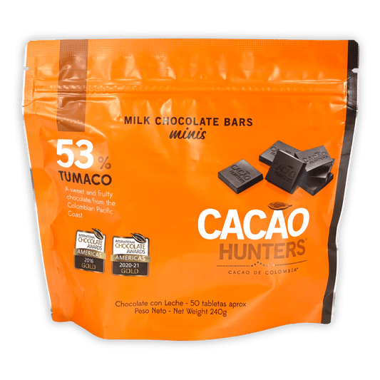 Cacao Hunters Minis Tumaco Leche 53%