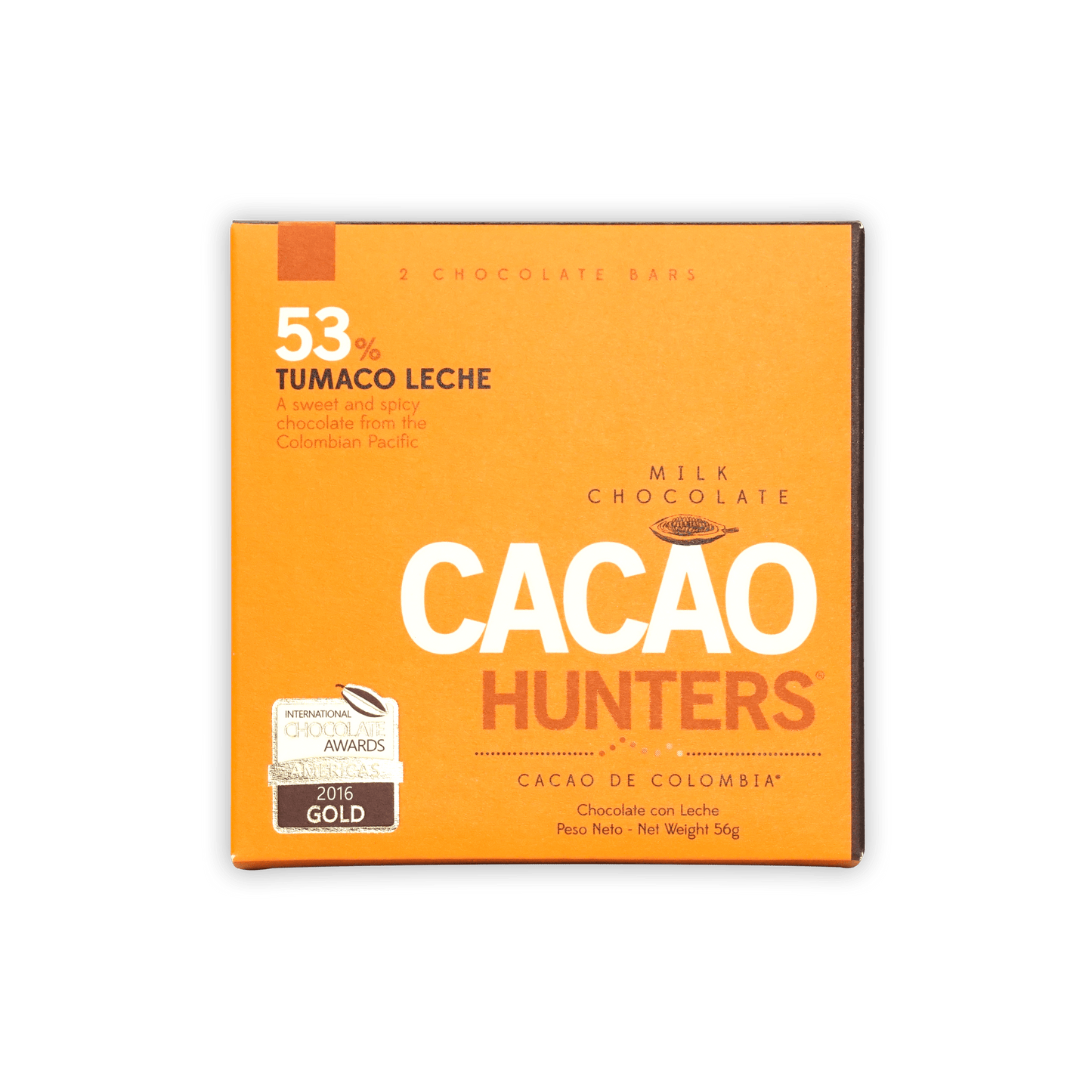 Cacao Hunters Tumaco Milk 53%