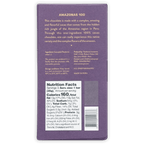 Cacaosuyo Amazonas 100% purple rectangular chocolate bar wrapper with barcode