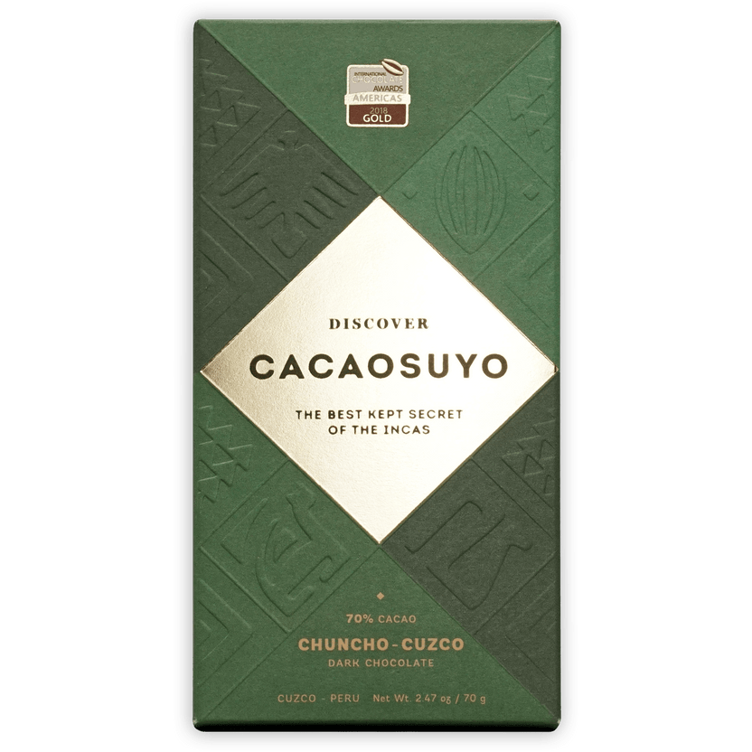 Cacaosuyo Chuncho Cuzco 70% Dark Chocolate Bar – Bar & Cocoa