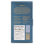 Cacaosuyo Cuzco 80% blue dark chocolate bar with gold text and white nutrition label