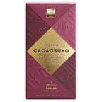 Cacaosuyo Lakuna 70% maroon gold foil bar with 2019 gold award