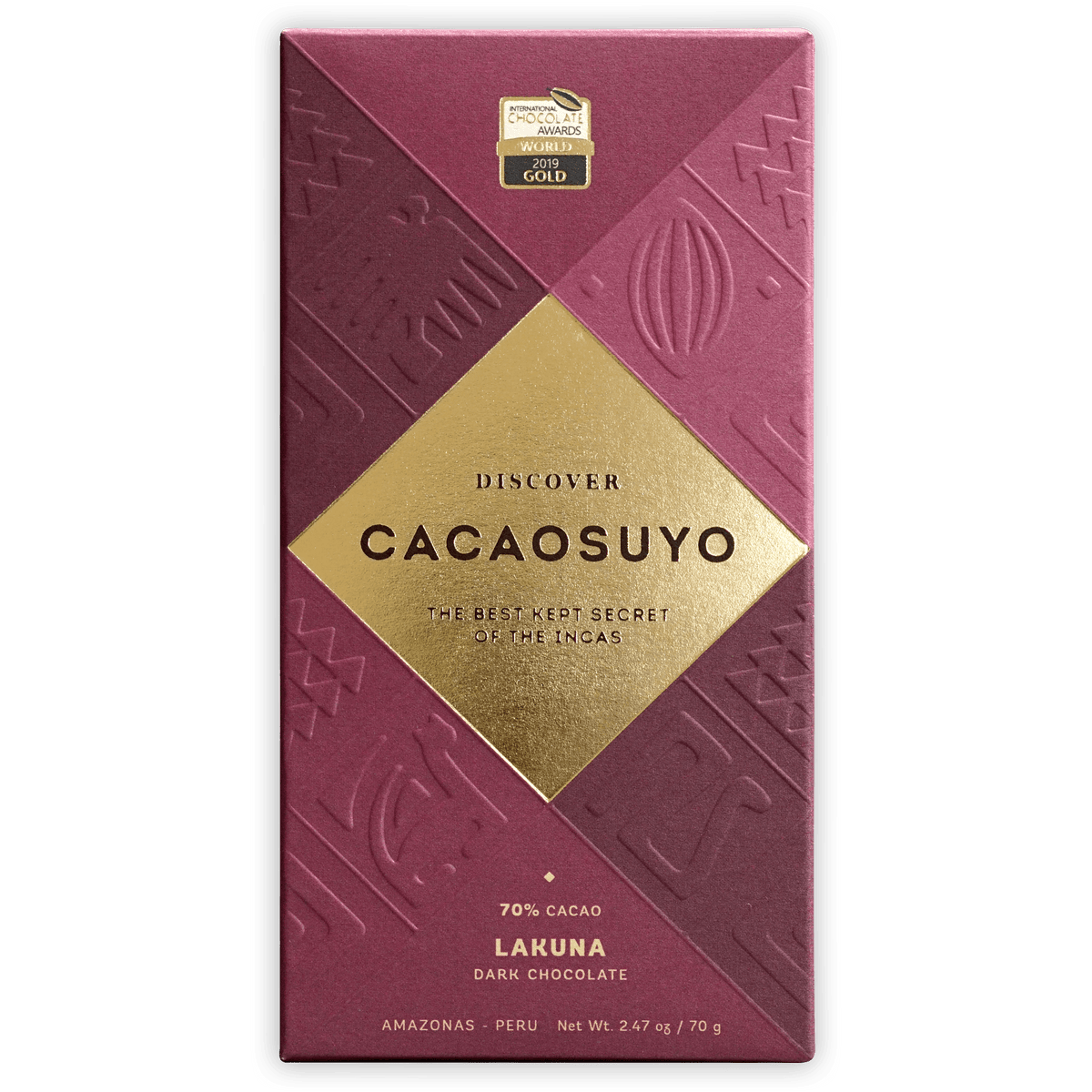 Cacaosuyo Lakuna 70% Award-Winning Peruvian Chocolate