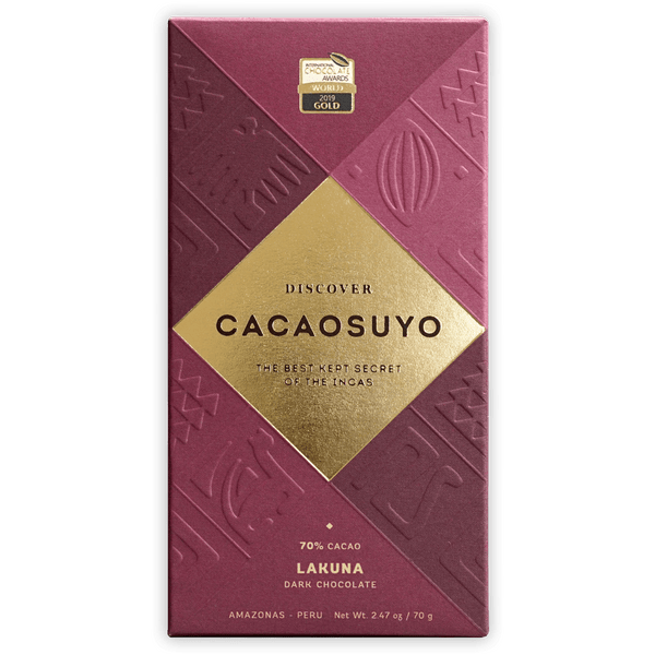 Cacaosuyo Lakuna 70% Award-Winning Peruvian Chocolate – Bar & Cocoa