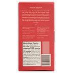 Cacaosuyo Piura Select 70% red chocolate bar box from Peru with barcode