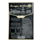 Cacaoteca Dark 100% black chocolate bar with gold foil and tropical design