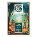 Cacaoteca 63% oscuro dark chocolate bar Dominican origin wrapper