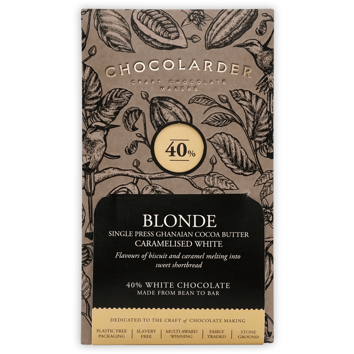 Chocolarder Caramelized Blonde White 40%