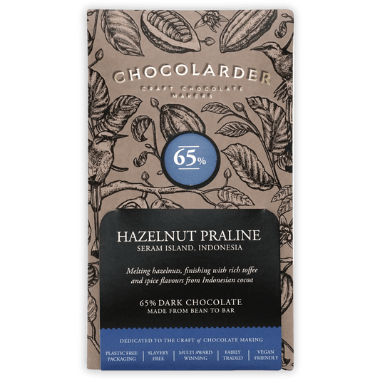 Chocolarder Dark Hazelnut Praline 65%