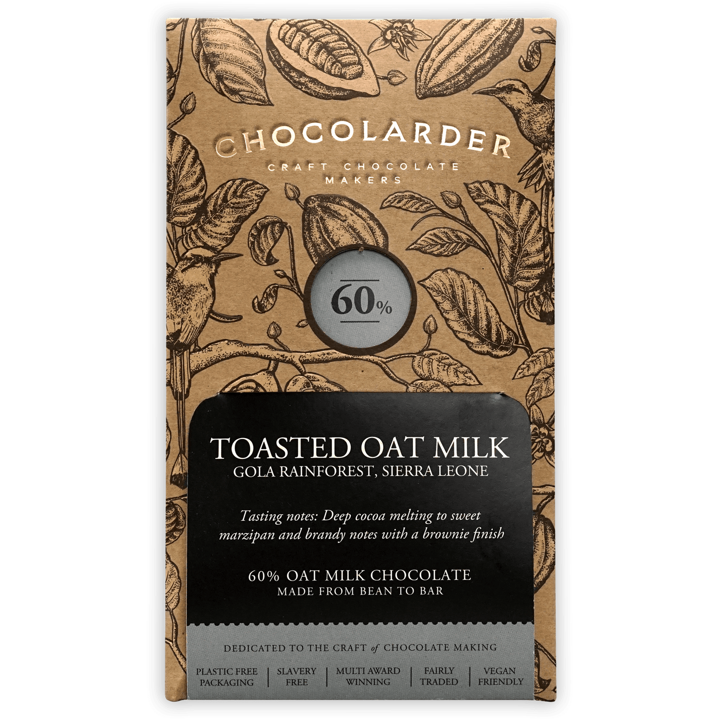 Chocolarder Gola Toasted Oat Milk 60%