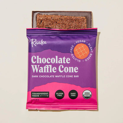 Raaka Chocolate Waffle Cone 61%