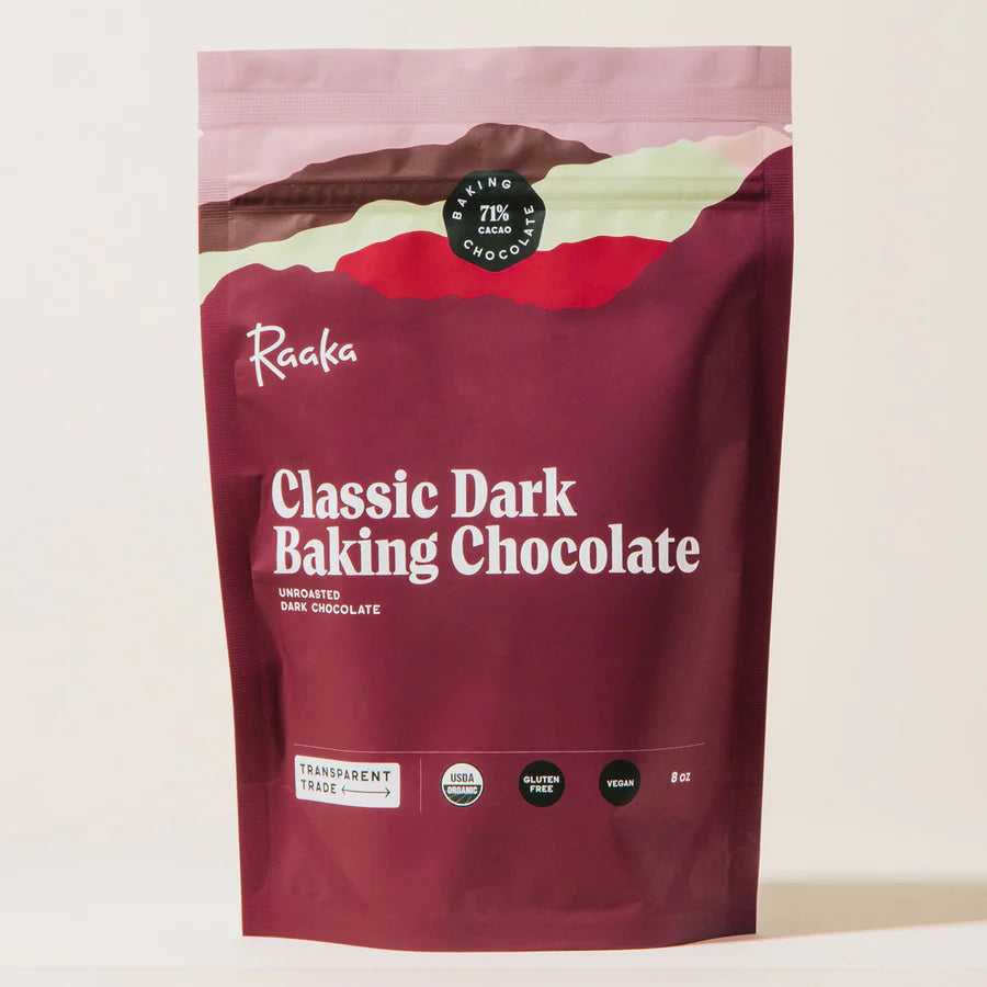 Raaka Baking Chocolate Classic Dark 71%