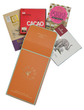 Orange marana chocolate bar in Club Add an Extra Month gold foil wrapper