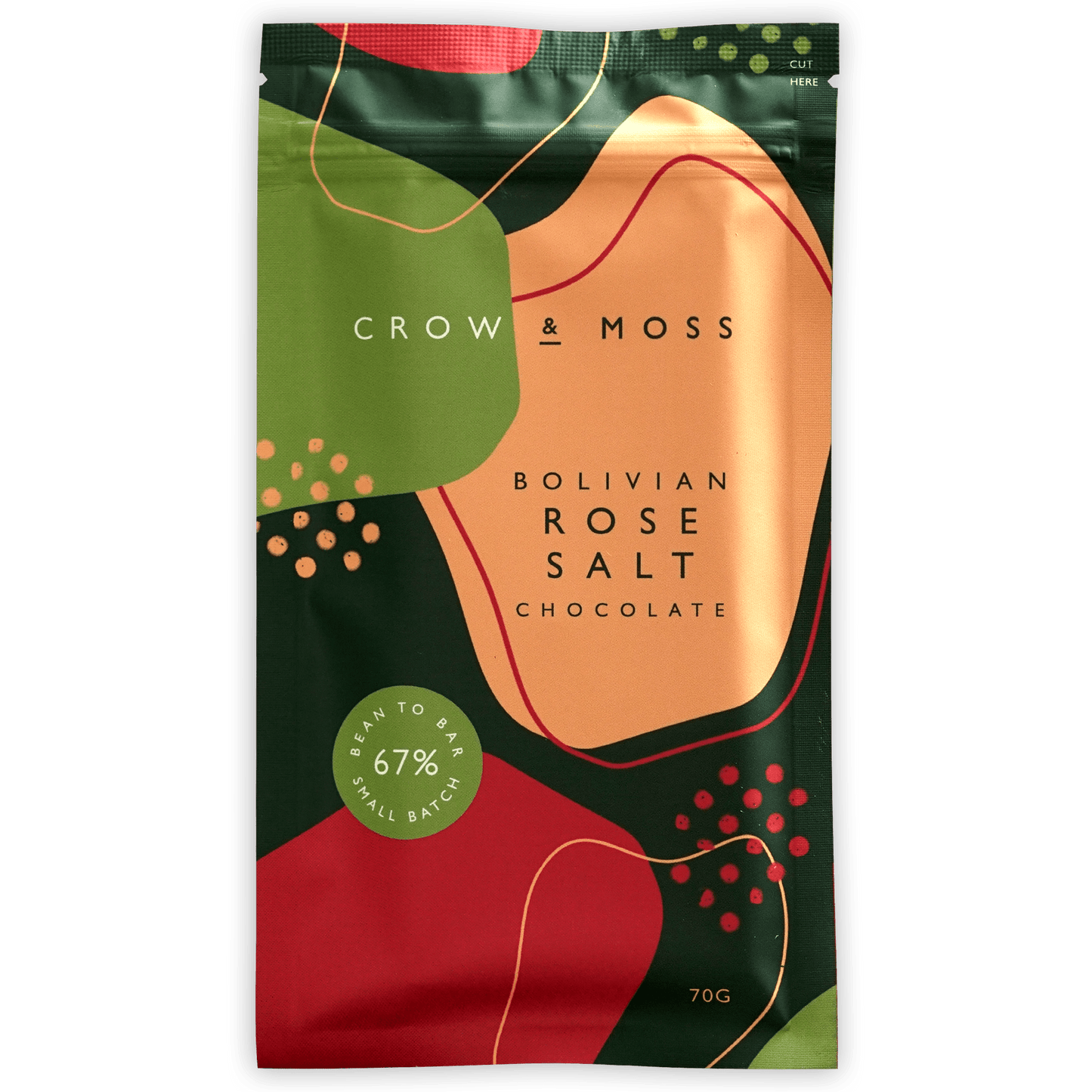 Crow & Moss Bolivian Rose Salt 67%