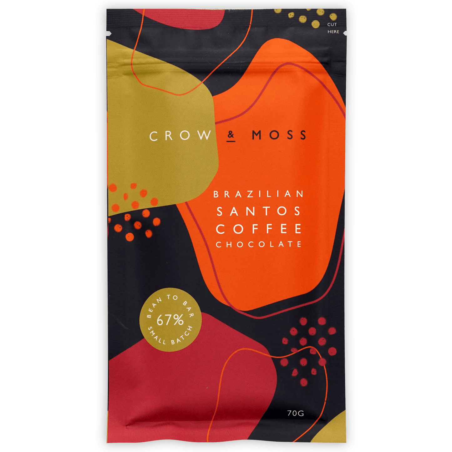 Crow & Moss Brazilian Santos Coffee 67%
