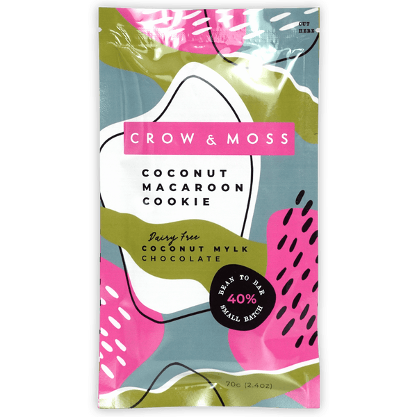 Lorna Murry × Melty Colorsコラボ　ココナッツ Crow & Moss Coconut Milk Macaroon Cookie Chocolate – Bar & Cocoa