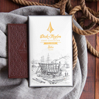Dick Taylor Belize Toledo 72% dark chocolate bar with ship scene