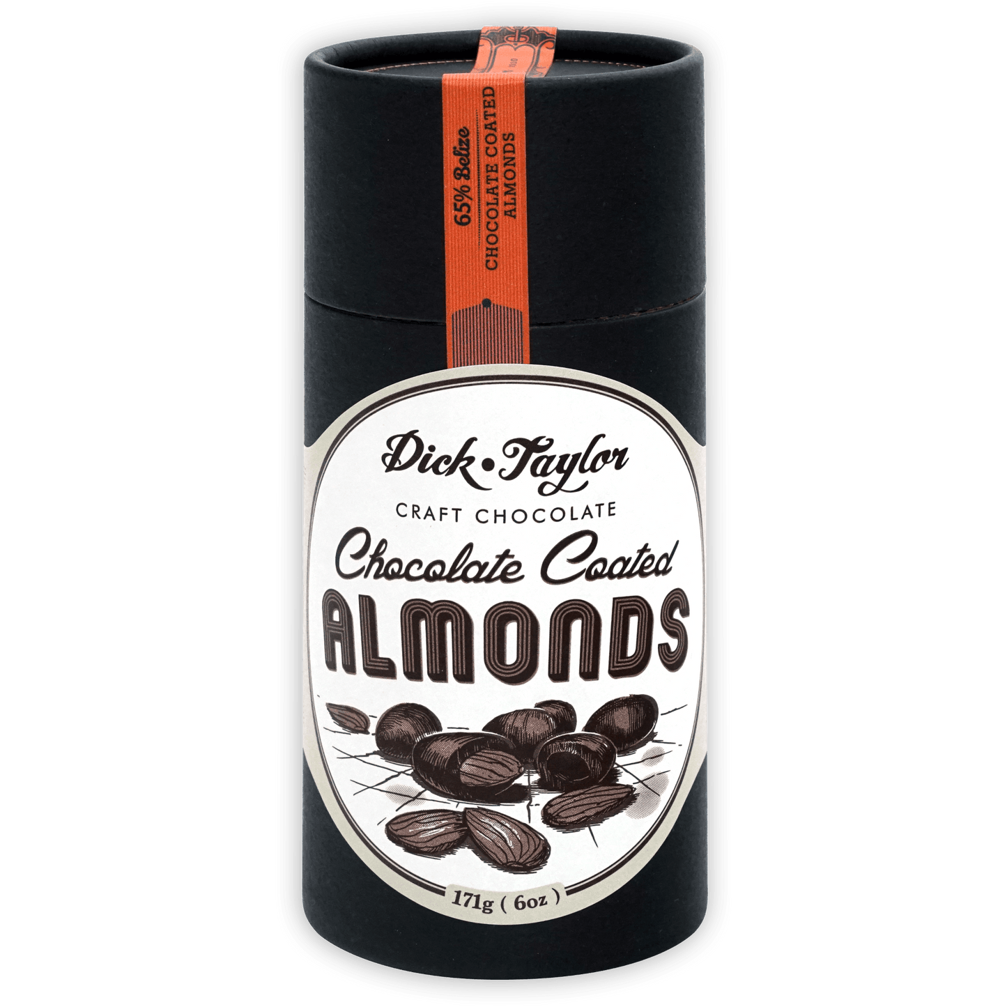 Dick Taylor Chocolate Coated Almonds 65%