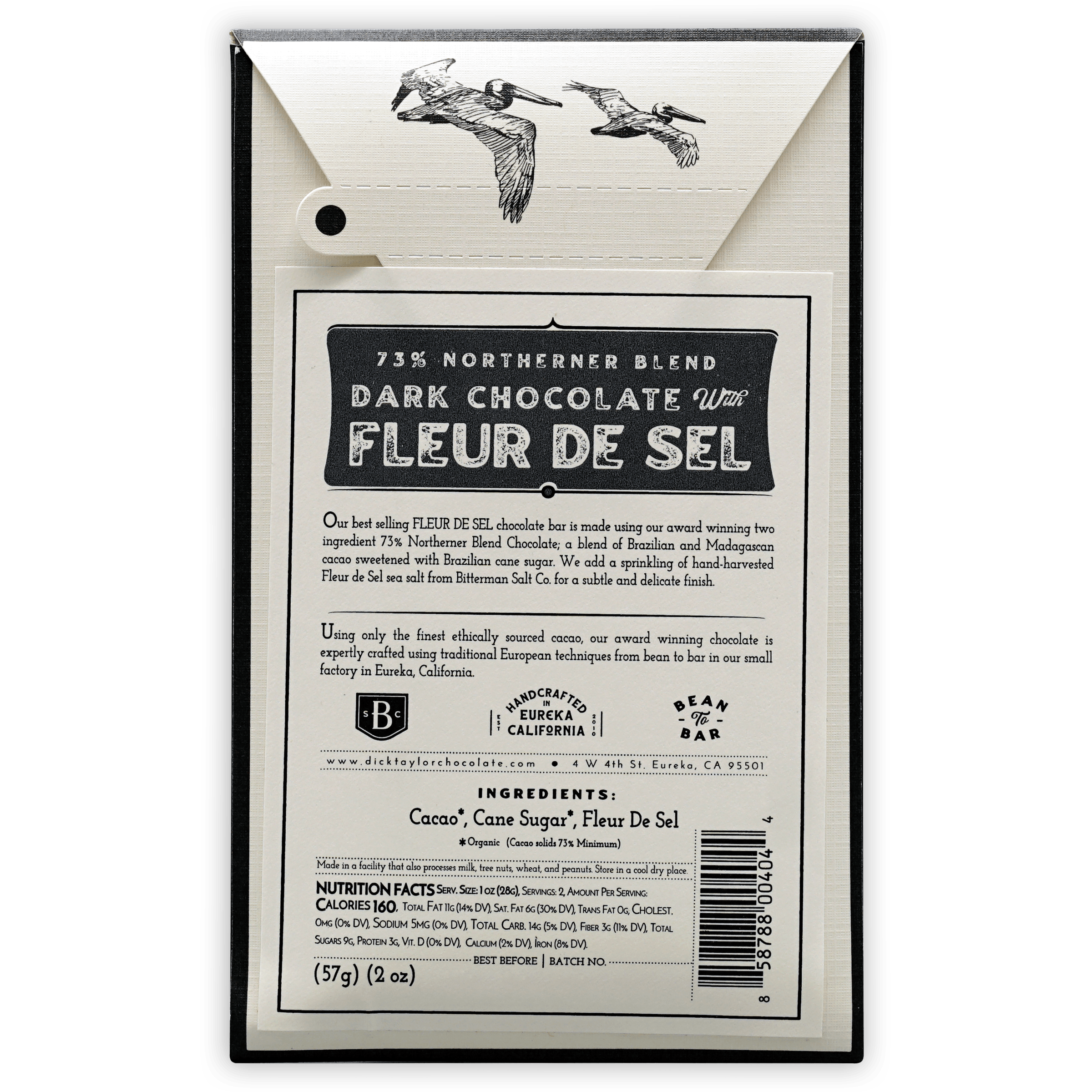 Dick Taylor Fleur de Sel 73% – Bar & Cocoa