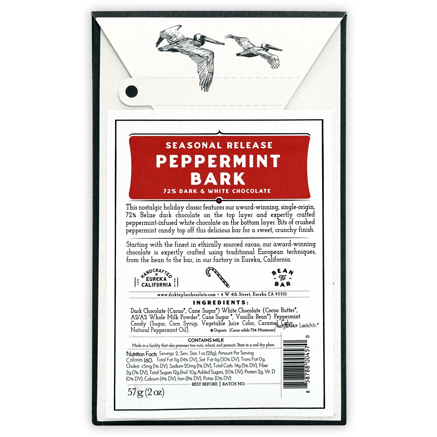 Dick Taylor Peppermint Bark Bar (Seasonal)