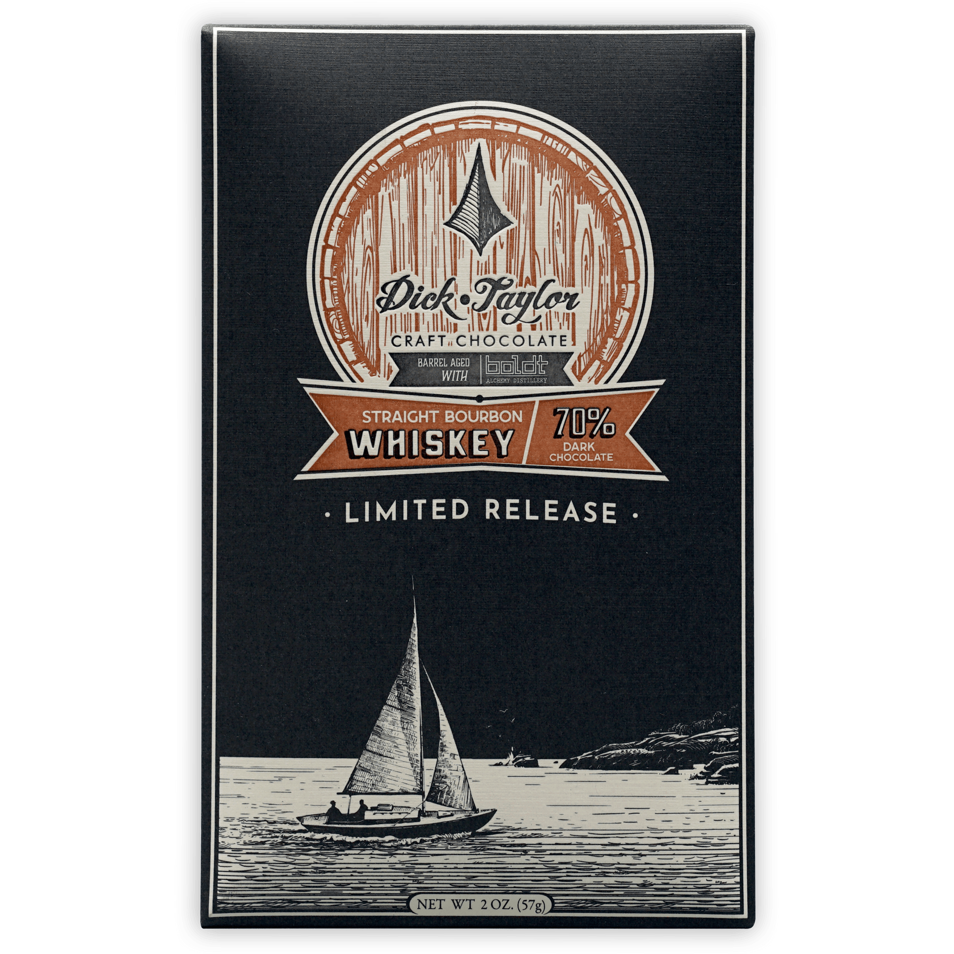 Dick Taylor Straight Bourbon Whiskey Chocolate (Limited Release)