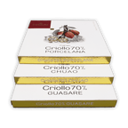 Domori Criollo 70% cacao chocolate bundle with 4 bars