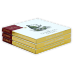Domori Criollo 70% dark chocolate bundle of 3 bars in white gold packaging