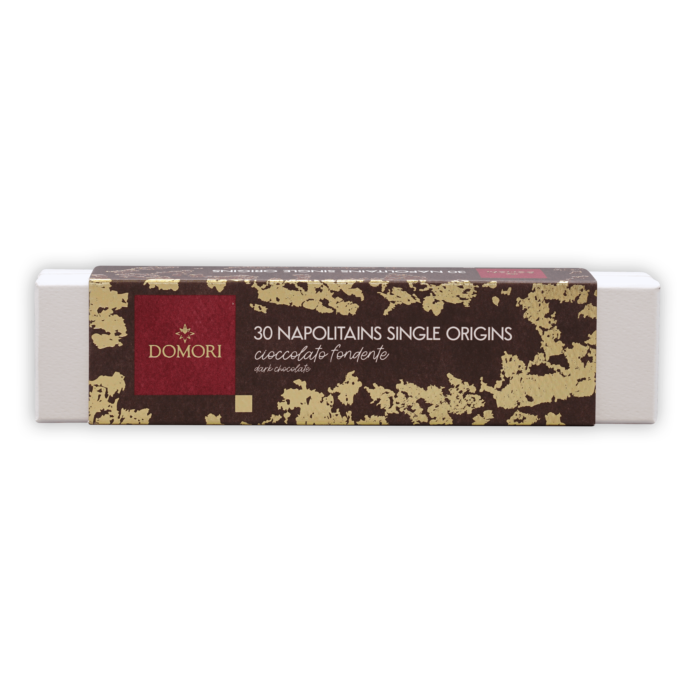 Domori gift box 30 single origin 70% dark chocolate napolitains