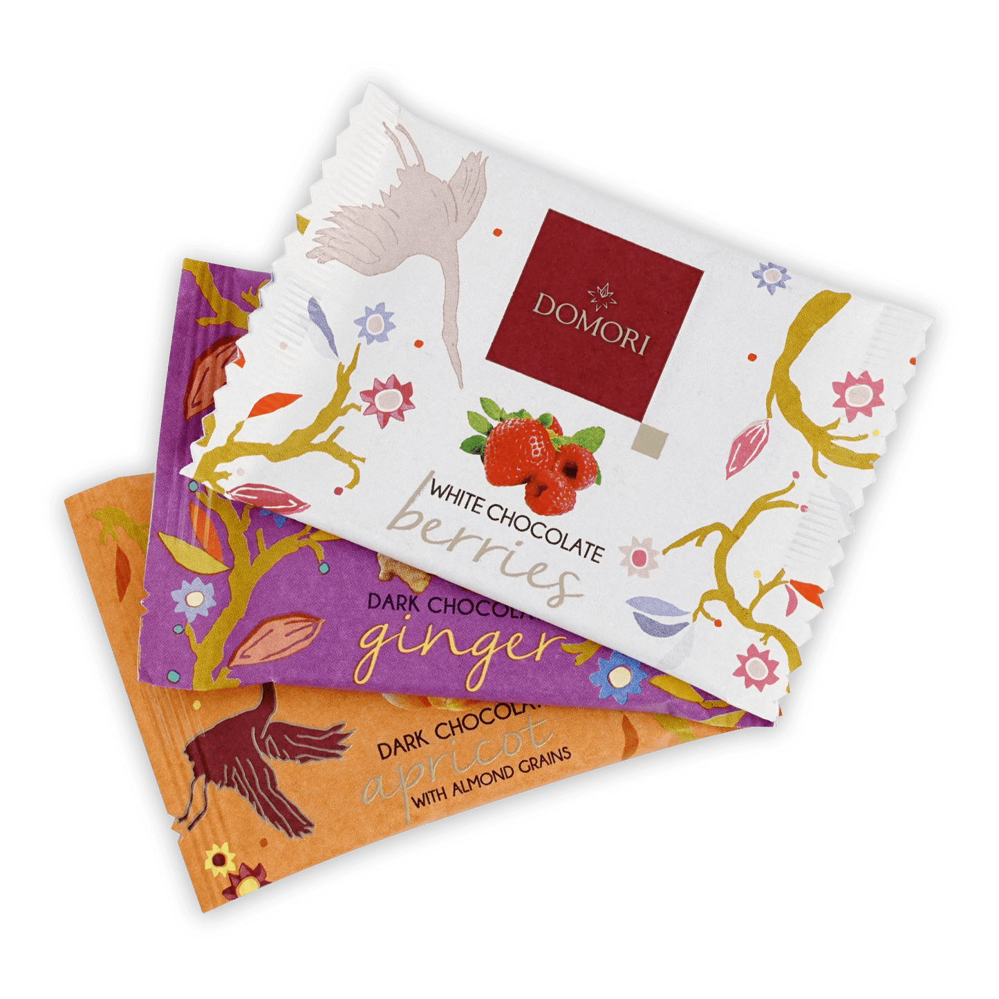 Domori Snack Bars Trio Bundle