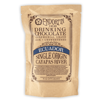 Endorfin Ceremonial Cacao Cayapas River Ecuador 100%