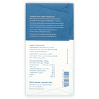 Friis-Holm Dark Chuno Triple Turned 70% blue white chocolate bar
