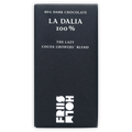 Friis Holm La Dalia 100% dark chocolate black bar wrapper