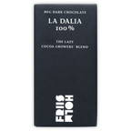 Friis Holm La Dalia 100% dark chocolate black bar wrapper