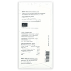 Friis Holm White Yuzu 40% organic Ecuadorian white chocolate bar in white packaging