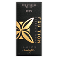 Fruition 100% bar black wrapper with gold foil and leaf design