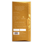 Fruition Brown Butter Milk Chocolate 43% gold foil bar with Dominican leaf design