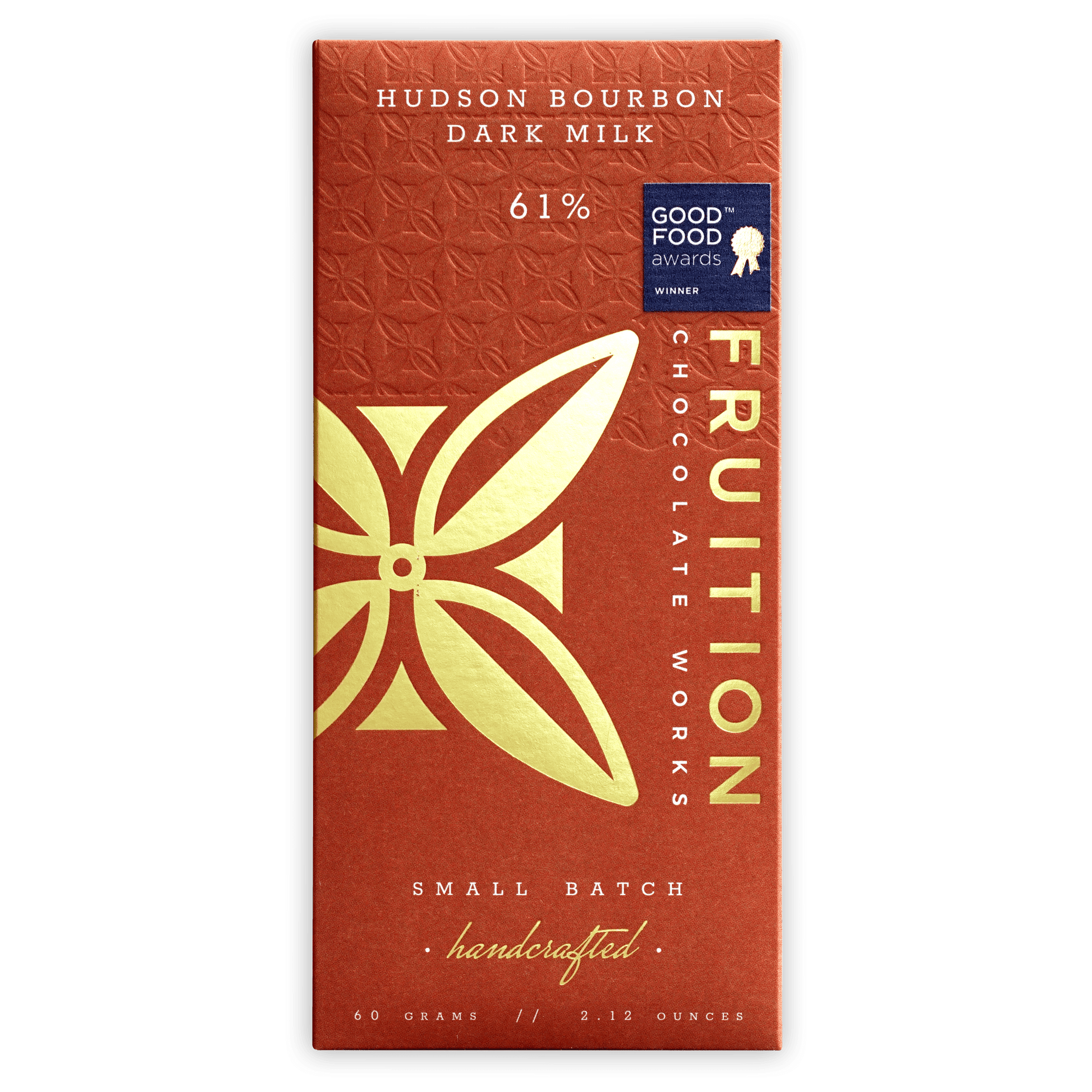 Fruition Hudson Valley Bourbon Dark Milk 61%